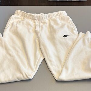 Nike White Sweatpants for Men